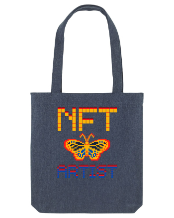 NFT Pixel Art Midnight Blue