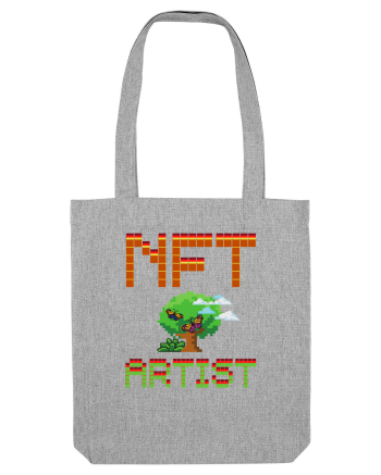 NFT Pixel Art Heather Grey