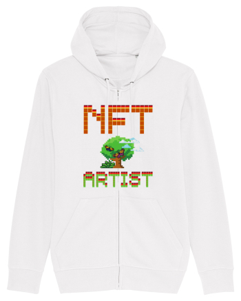 NFT Pixel Art White