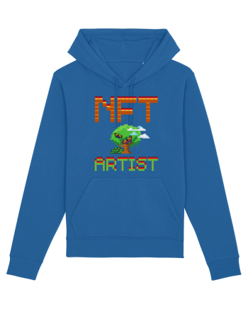 NFT Pixel Art Royal Blue