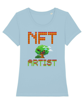 NFT Pixel Art Sky Blue