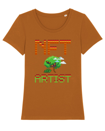 NFT Pixel Art Roasted Orange