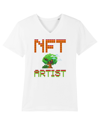 NFT Pixel Art White