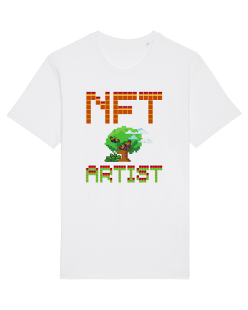 NFT Pixel Art White