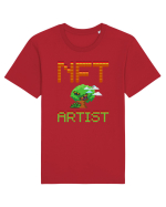 NFT Pixel Art Tricou mânecă scurtă Unisex Rocker