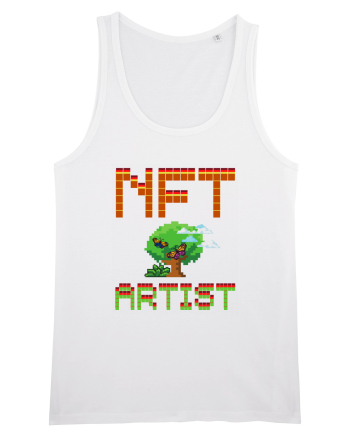 NFT Pixel Art White