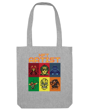 NFT Pixel Art Heather Grey