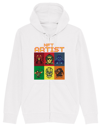 NFT Pixel Art White