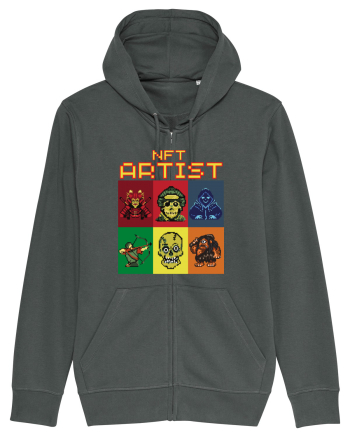 NFT Pixel Art Anthracite