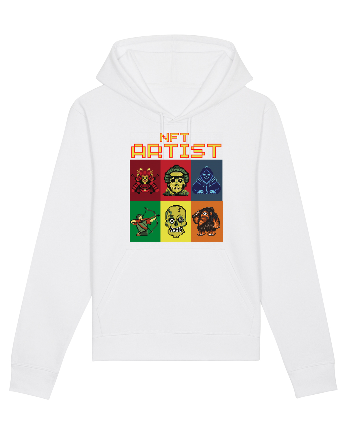 Hanorac Unisex Drummer White