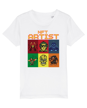 NFT Pixel Art White