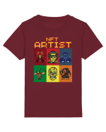 NFT Pixel Art Tricou mânecă scurtă  Copii Mini Creator