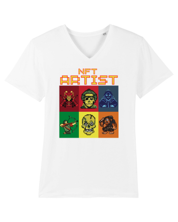 NFT Pixel Art White