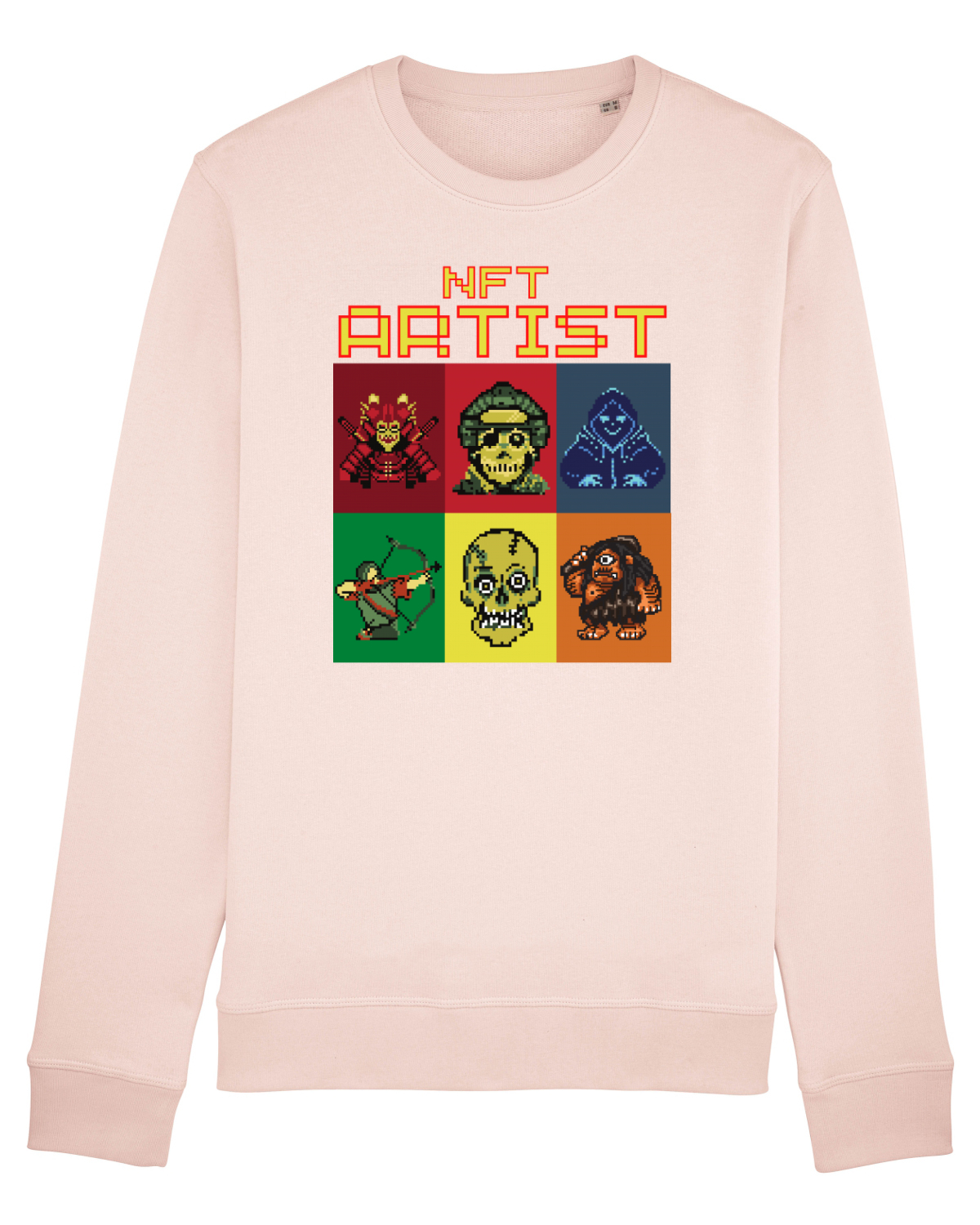 Bluză mânecă lungă Unisex Rise Candy Pink
