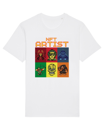 NFT Pixel Art White