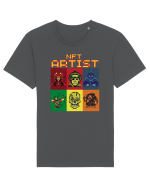 NFT Pixel Art Tricou mânecă scurtă Unisex Rocker