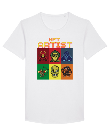 NFT Pixel Art White