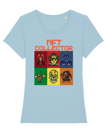 NFT Pixel Art Sky Blue