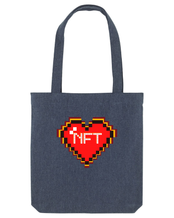 NFT Pixel Art Midnight Blue