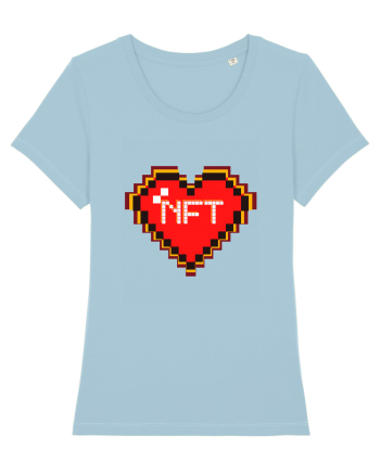NFT Pixel Art Sky Blue