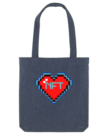 NFT Pixel Art Midnight Blue