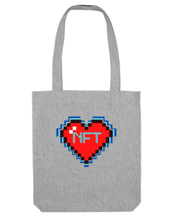 NFT Pixel Art Heather Grey
