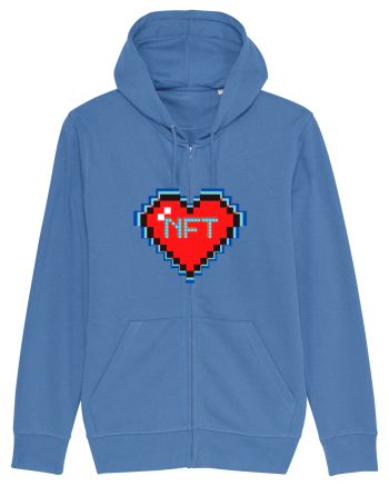 NFT Pixel Art Bright Blue