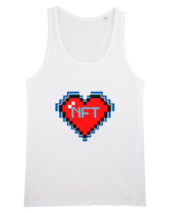 NFT Pixel Art White