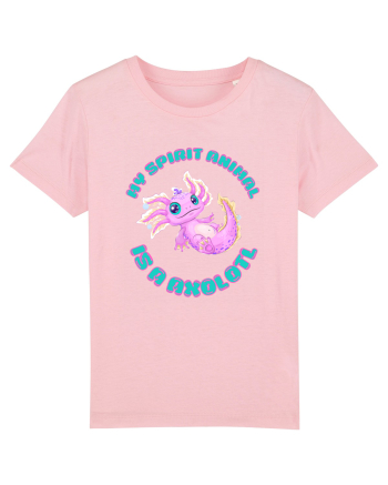 Kawaii Axolotl Cotton Pink
