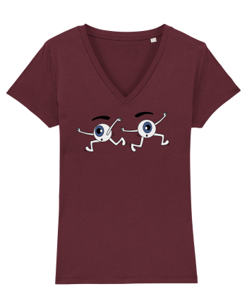 Îmi fug ochii Burgundy