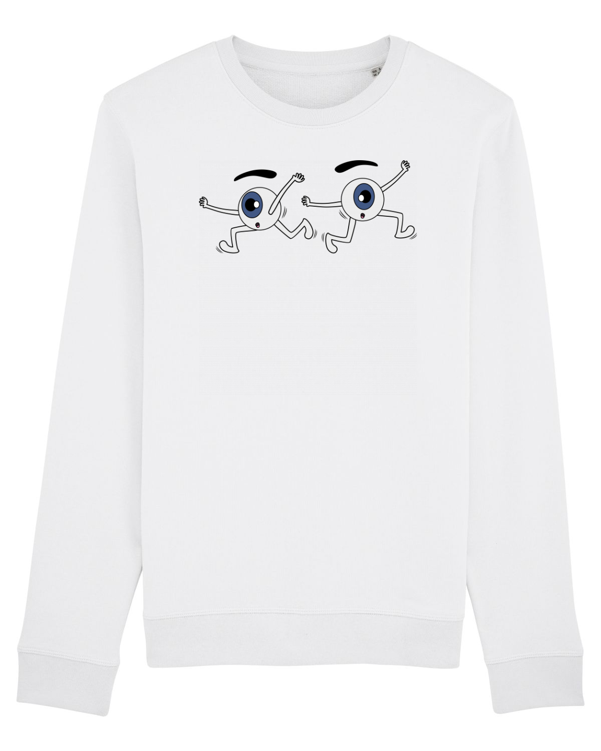 Bluză mânecă lungă Unisex Rise White