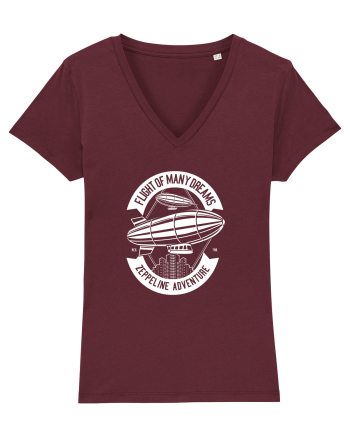 Zeppeline Adventure White Burgundy