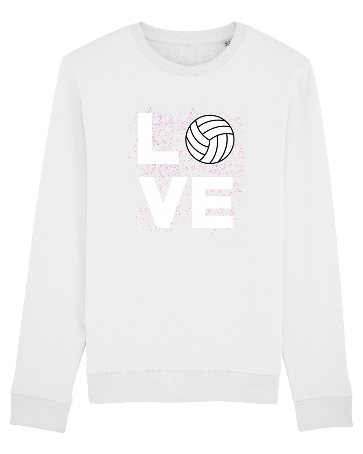Bluză mânecă lungă Unisex Rise White