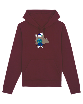 Bigfoot Skiing Burgundy