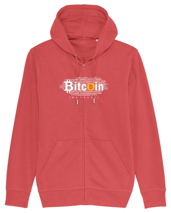 In Bitcoin We Trust Carmine Red