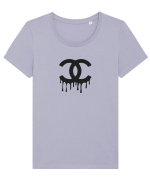 Chanel Tricou mânecă scurtă guler larg fitted Damă Expresser
