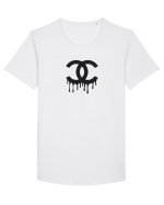 Chanel Tricou mânecă scurtă guler larg Bărbat Skater