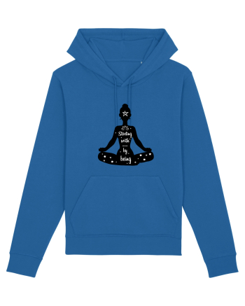 Yoga - starting with by being Royal Blue