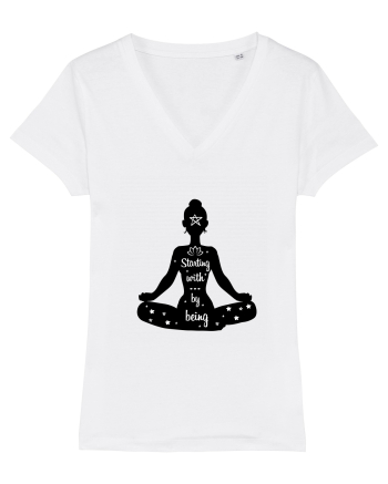 Yoga - starting with by being White