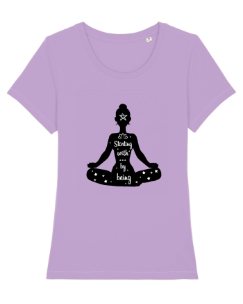 Yoga - starting with by being Lavender Dawn
