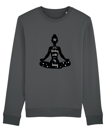 Yoga - starting with by being Anthracite