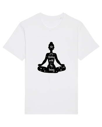 Yoga - starting with by being White