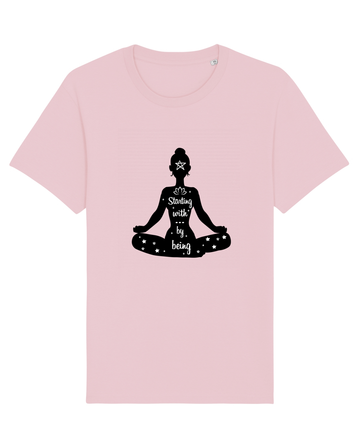 Tricou mânecă scurtă Unisex Rocker Cotton Pink