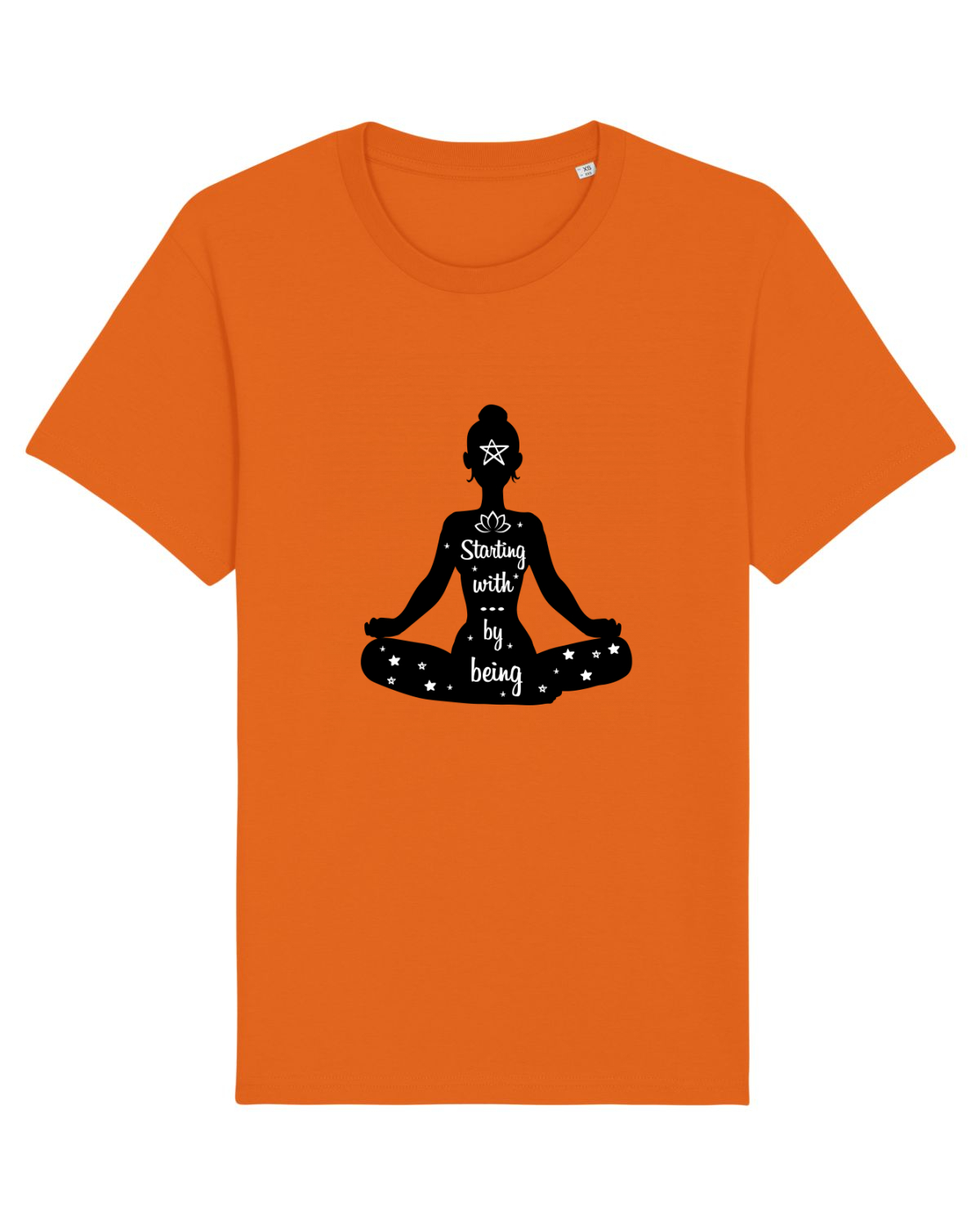 Tricou mânecă scurtă Unisex Rocker Bright Orange