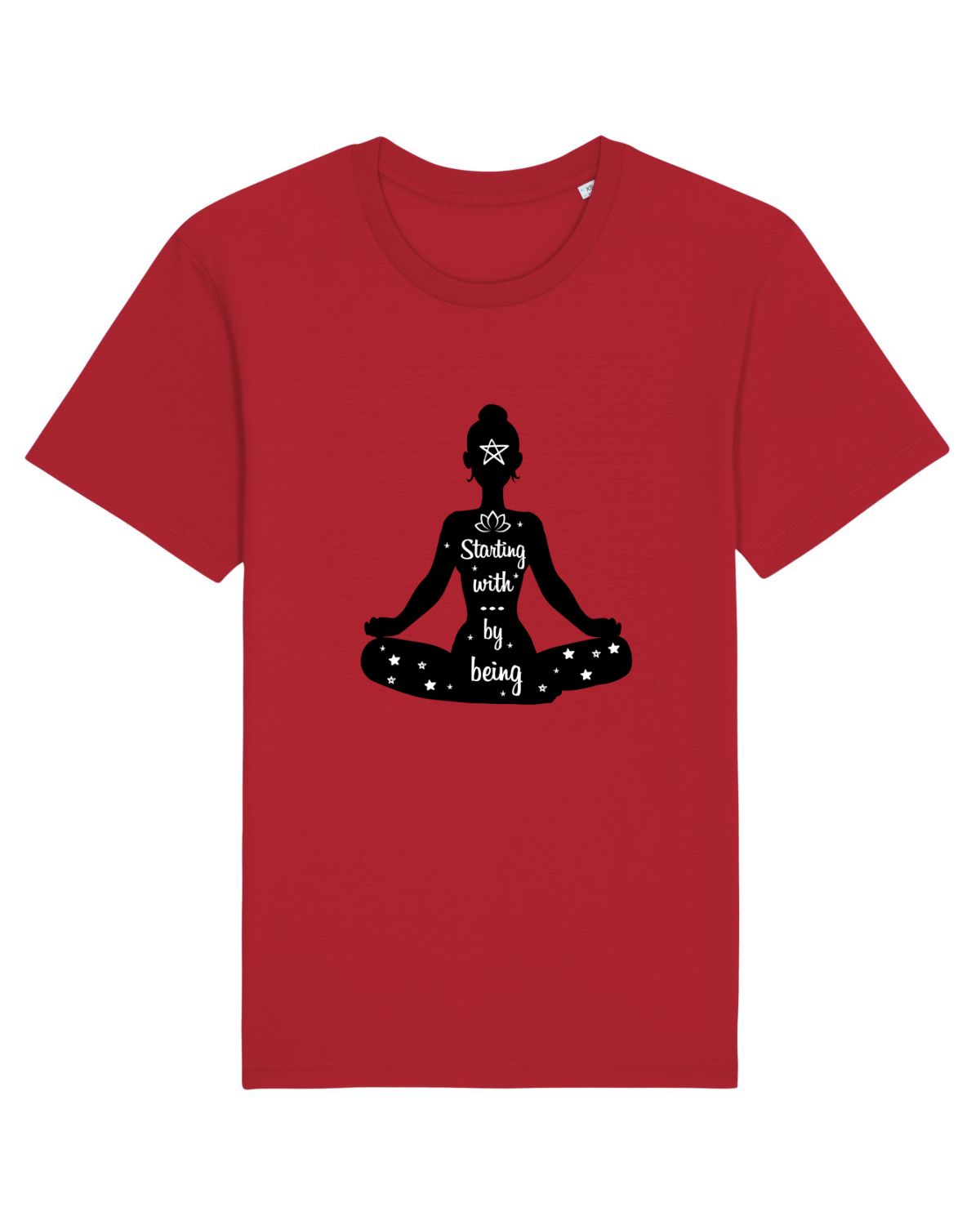 Tricou mânecă scurtă Unisex Rocker Red