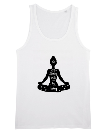 Yoga - starting with by being White