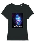 Random Rave 'Universe' Tricou mânecă scurtă guler larg fitted Damă Expresser