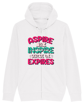 Aspire To Inspire Before We Expires White