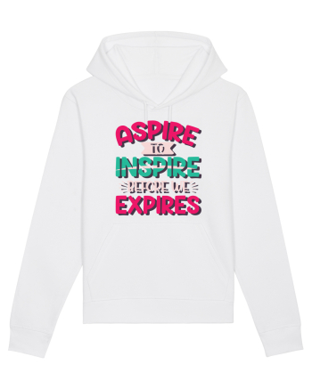 Aspire To Inspire Before We Expires White