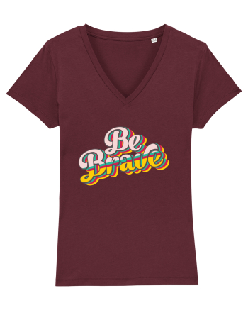 Be Brave Burgundy